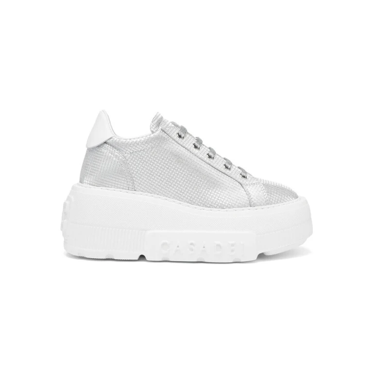 Casadei Nexus Diadema Metallic Calf Leather Shoe - Women