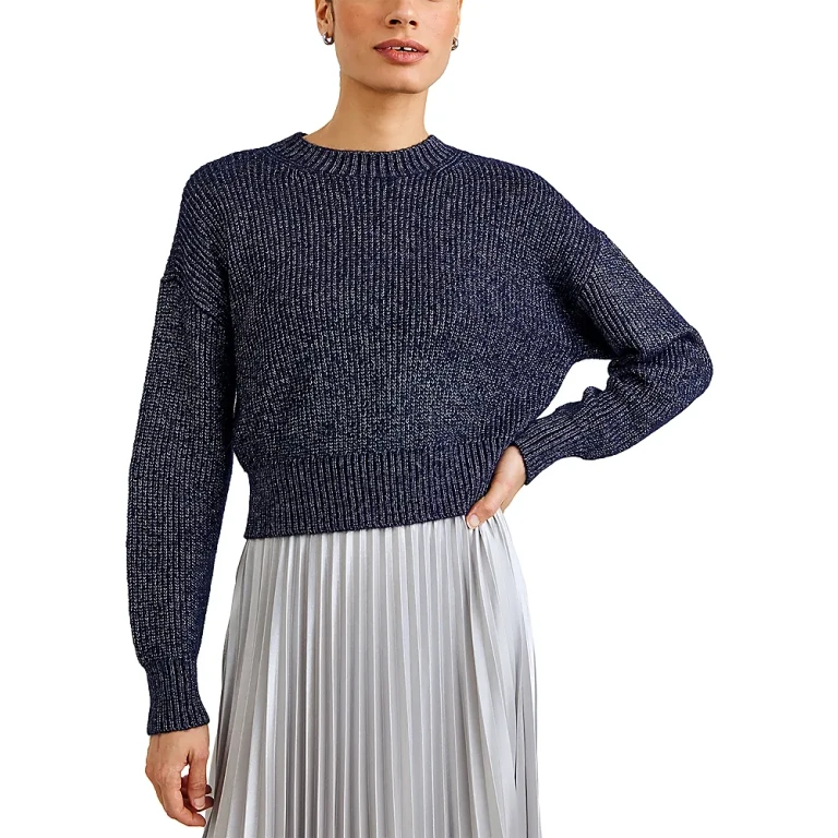 Bella Dahl Metallic Threaded Sweater