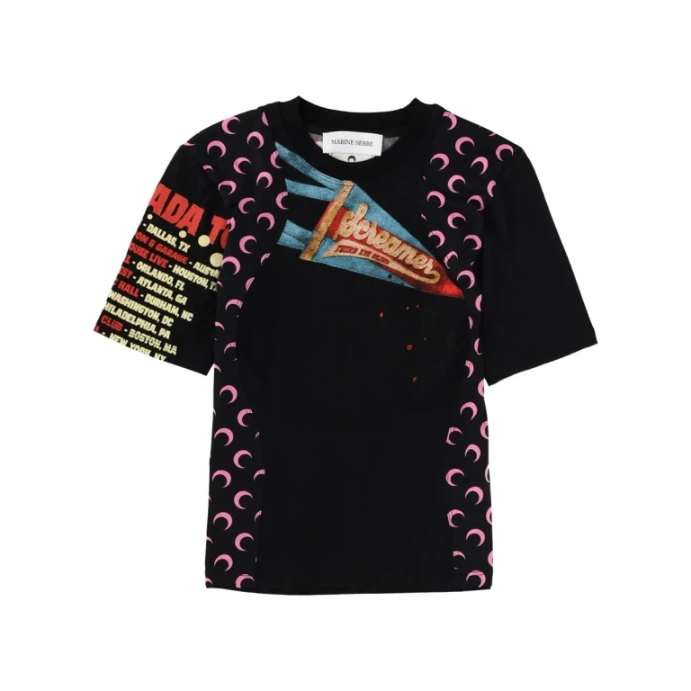Marine Serre regenerated Graphic T-shirt