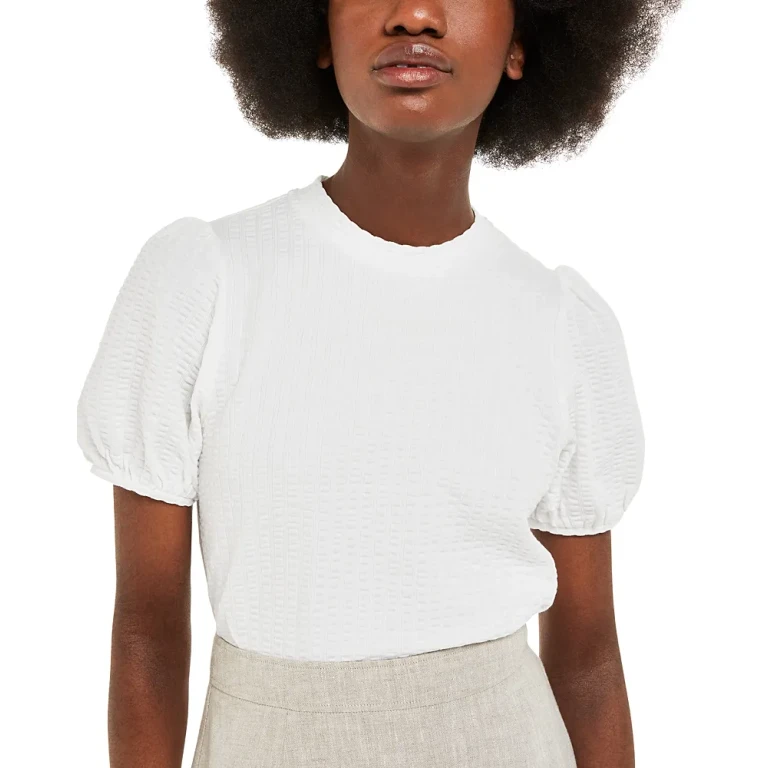 Whistles Textured Top