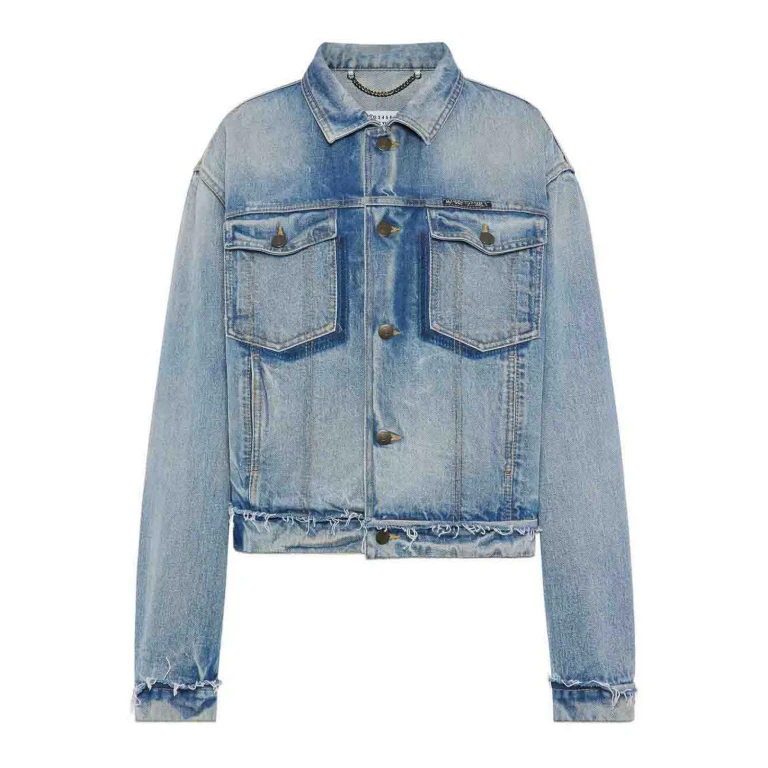 Maison Margiela Veste En Jean - Bleu
