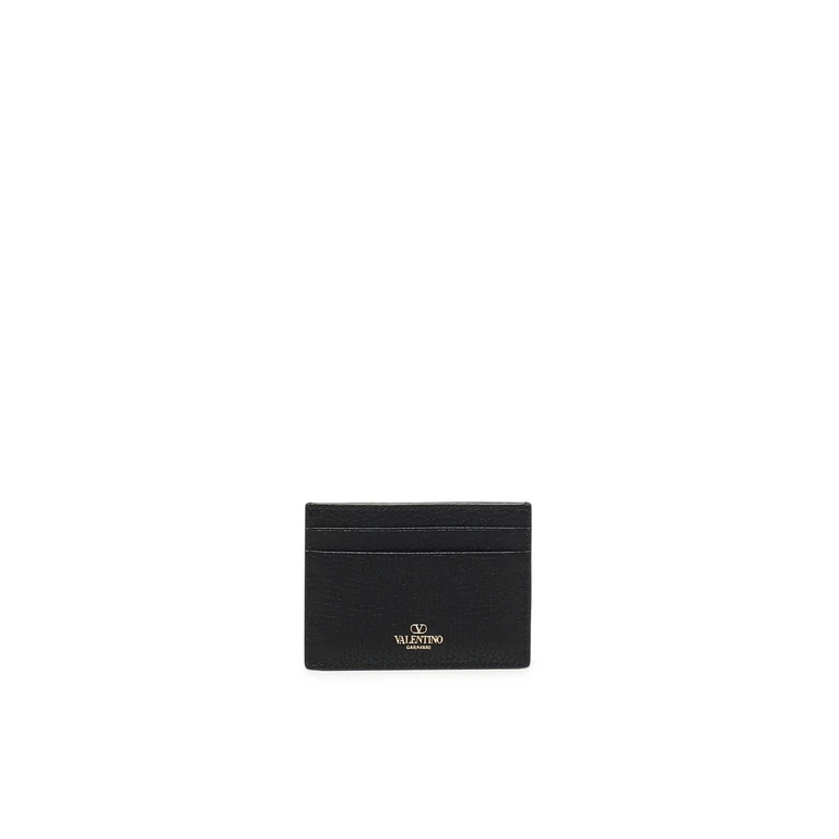Valentino Garavani Wallets Black Calfskin - Women