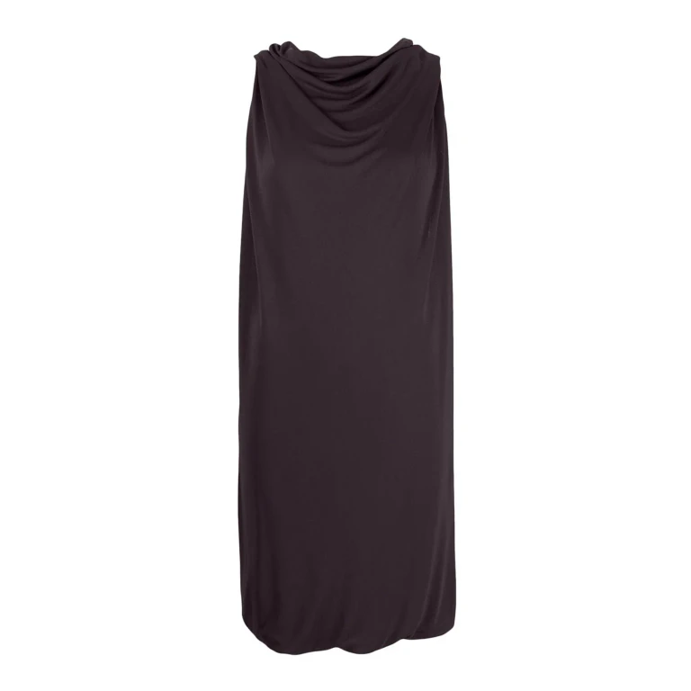 Lanvin Robe Au Genou - Noir