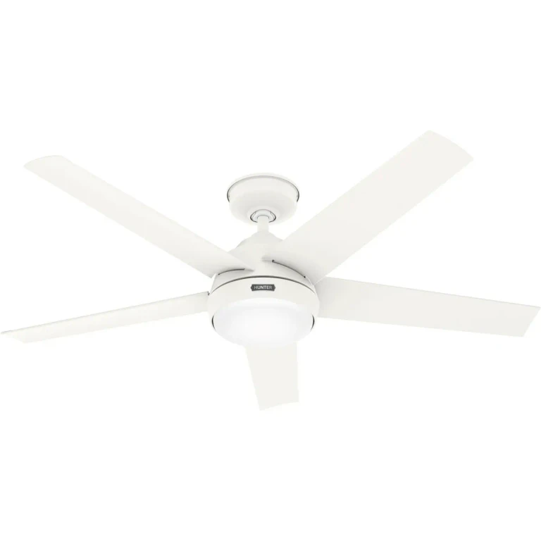 Matte White 52"Ceiling Fan from the Skyflow Collection