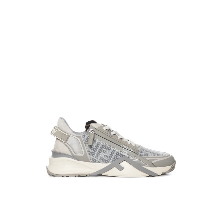 Fendi Sneakers Grey Polyamide - Men