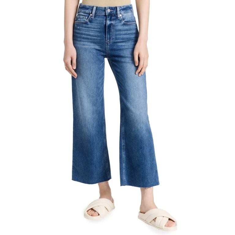 PAIGE Anessa Raw Cuff Jeans Rock Show Distressed 30