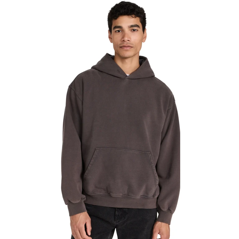 Madewell The McCarren Midweight Hoodie Sweatshirt Bleached Canvas M