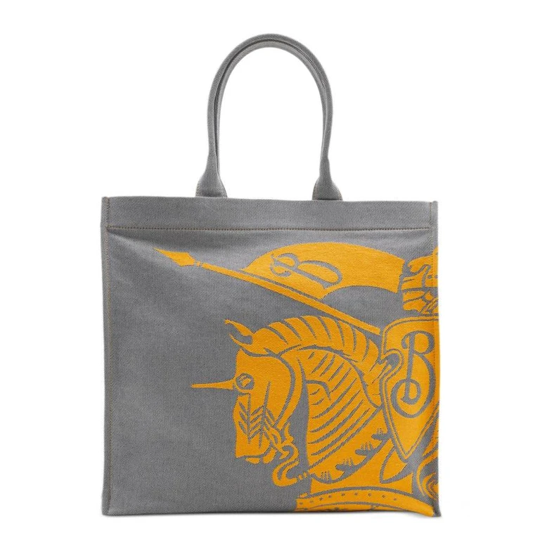 Burberry Sunflower EKD Canvas Tote Bag