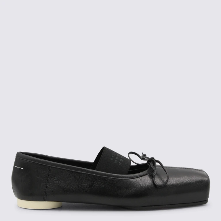 MM6 Maison Margiela Flat shoes Black _cover Le Sole El - Women