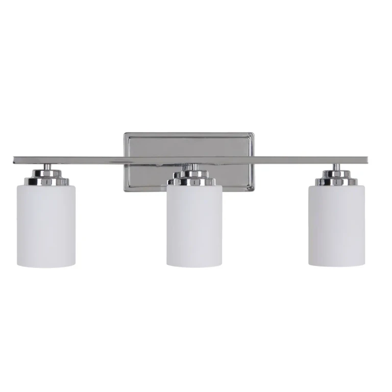 Craftmade Albany 3-Light Bathroom Vanity Light in Chrome