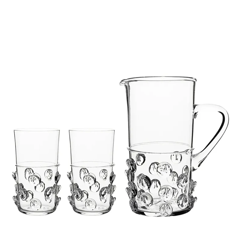 Juliska Florence Pitcher & Highball Glass, Set of 3