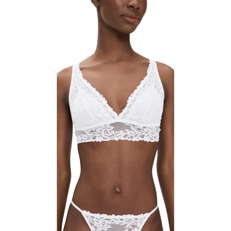 Cosabella Carmela Plunge Bralette White S