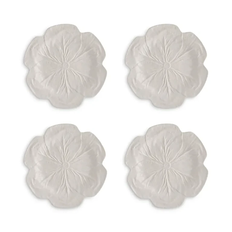 Bordallo Pinheiro Cabbage Dinner Plate, Set of 4
