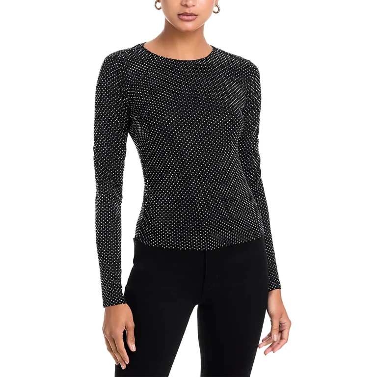 Frame The Rhinestone Jersey Top