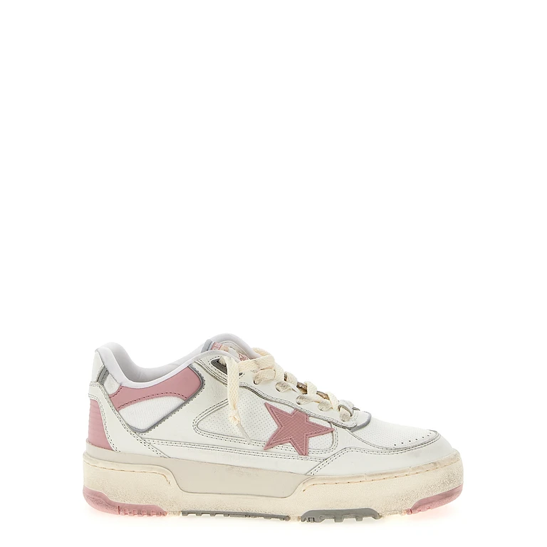 Golden Goose Multicolor Leather Athletic Sneakers - Women