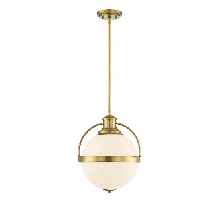 Savoy House Westbourne 12.75" Pendant in Warm Brass - 7-3102-1-322