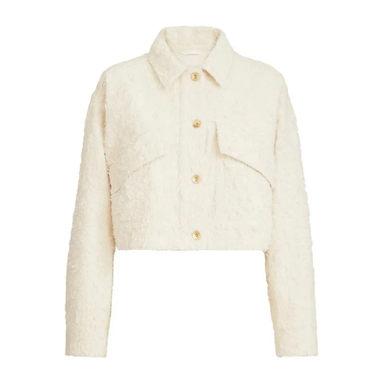 Brunello Cucinelli Veste En Jean - Beige Clair