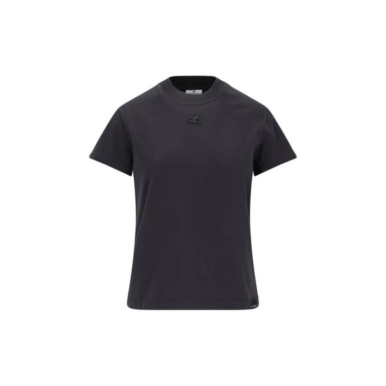 Courrèges 여성용 로고 티셔츠 M