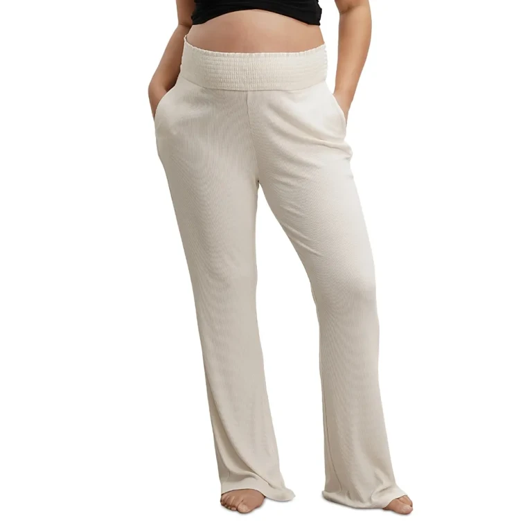 Nom Maternity Super Soft Ribbed Pants