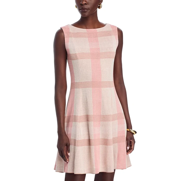Misook Fit and Flare Dress