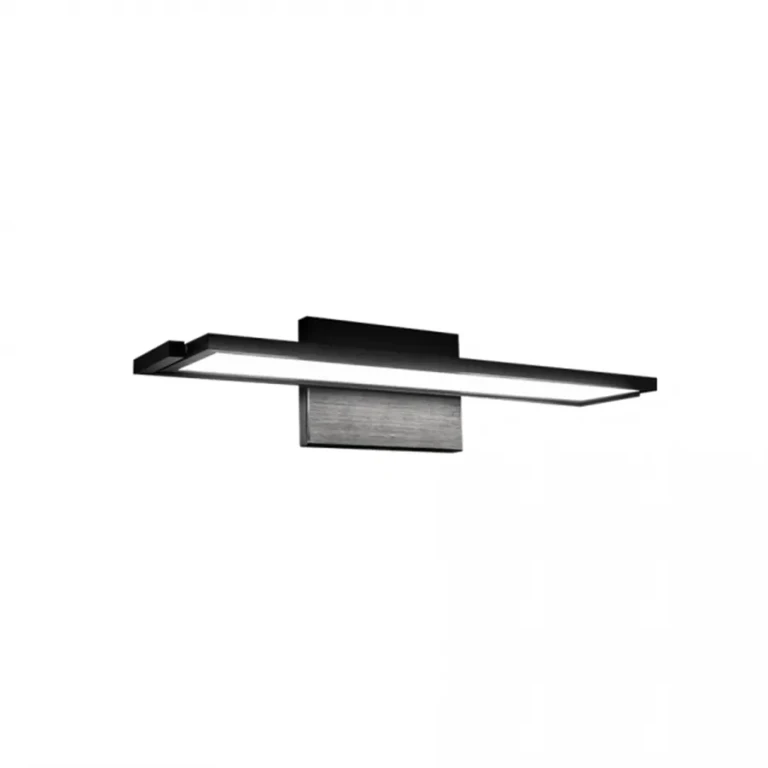 Brushed Black LED Bathroom Vanity from the Line Collection