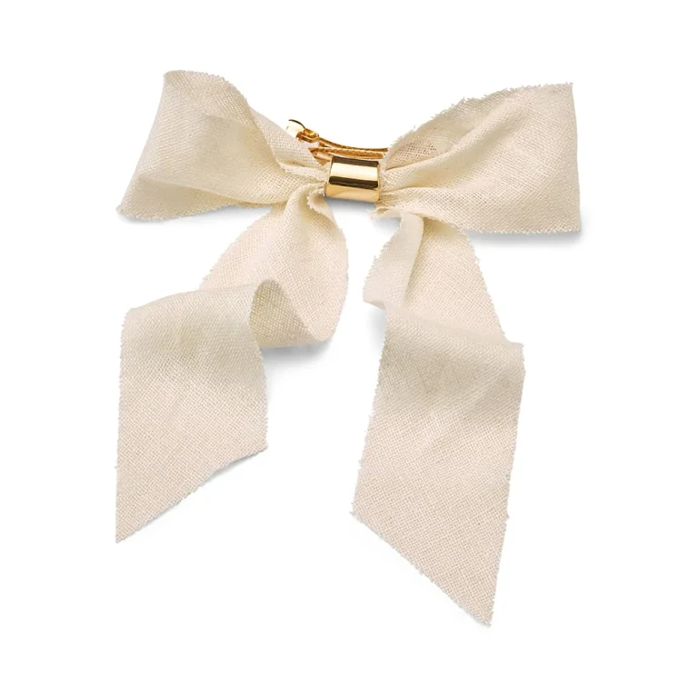 Lelet Ny Glossy Amy Silk Bow Barrette