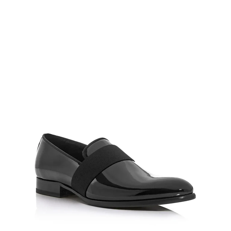 To Boot New York Men's Perry Patent Slip On Formal Loafers