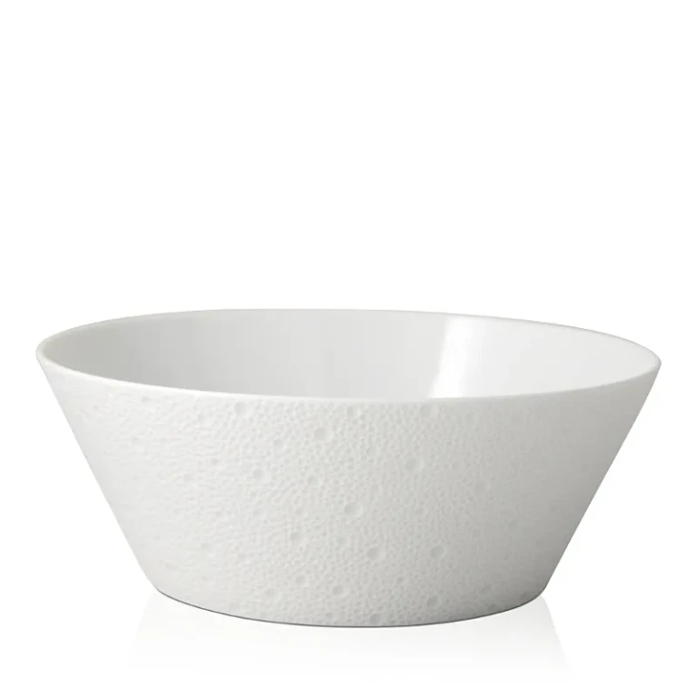 Bernardaud Ecume White Salad Bowl