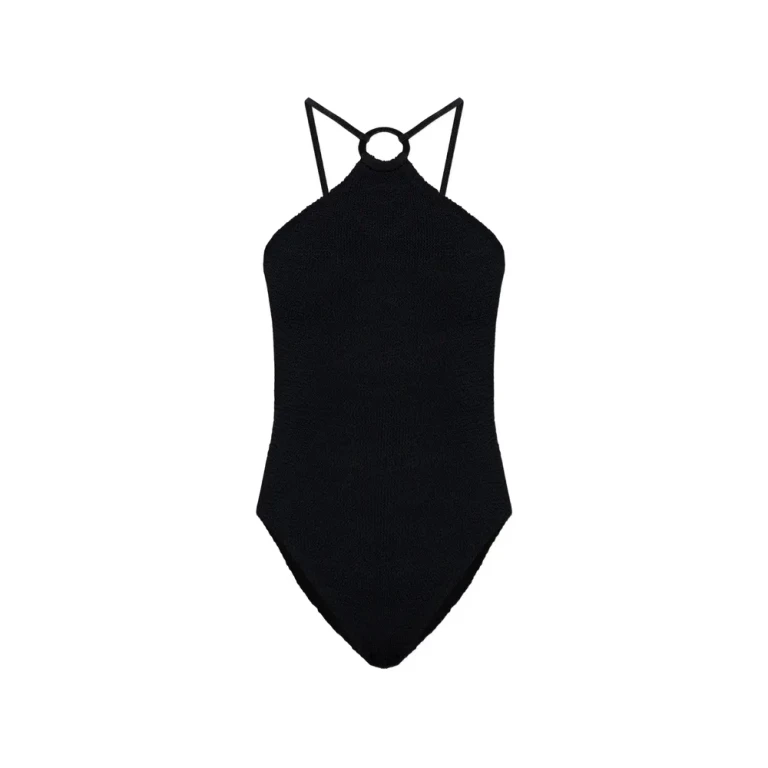 Hunza G Jasmine Ring Crinkle Swimsuit