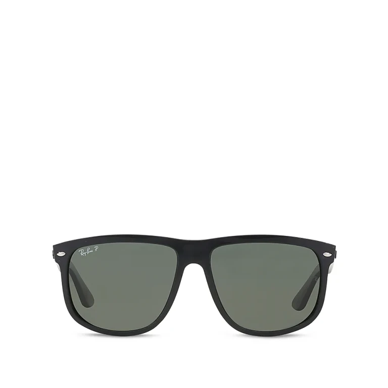 Ray-Ban Polarized Boyfriend Square Sunglasses, 60mm