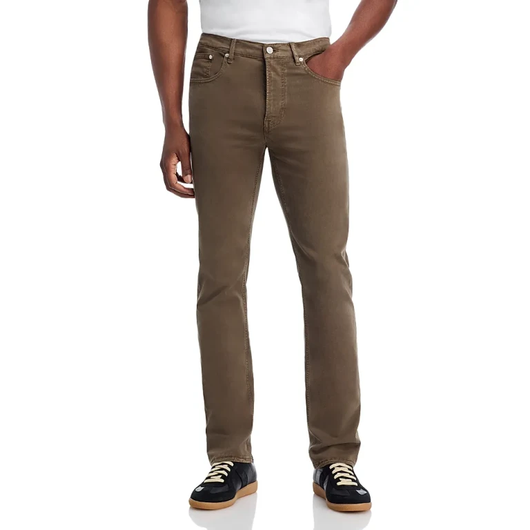 Frame Modern Straight Fit Jeans in Old Blue