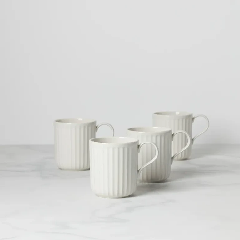 Lenox French Perle Mug, Set of 4