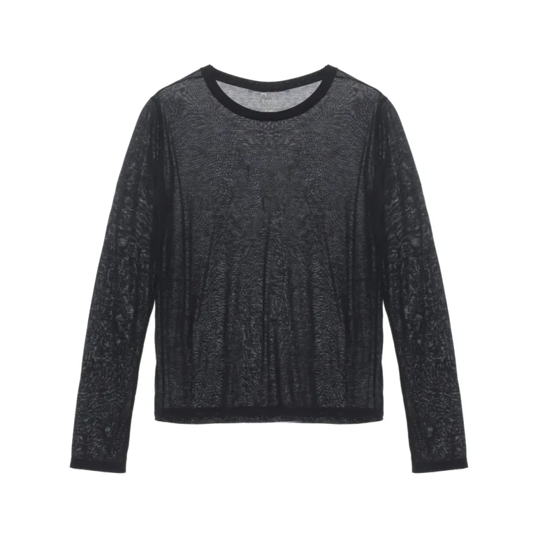 Long-sleeve Lyocell T-shirt