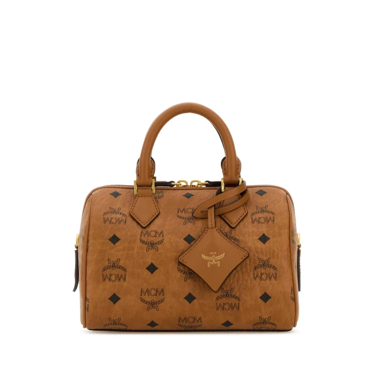 MCM Printed Canvas Ella Handbag