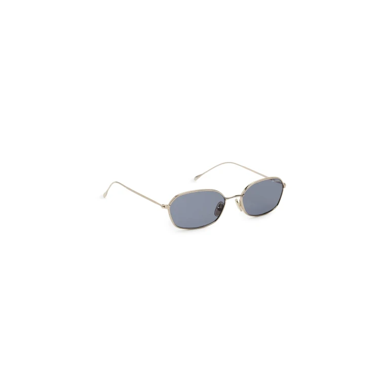 Illesteva East Houston Sunglasses Gold w/ Grey Flat One Size
