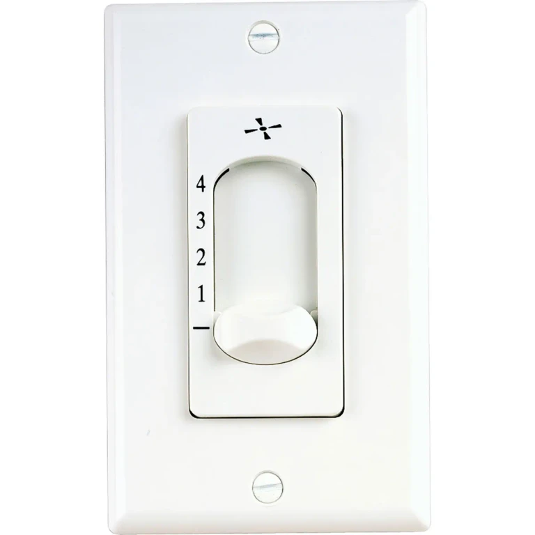 White Wall Switch from the Airpro Collection