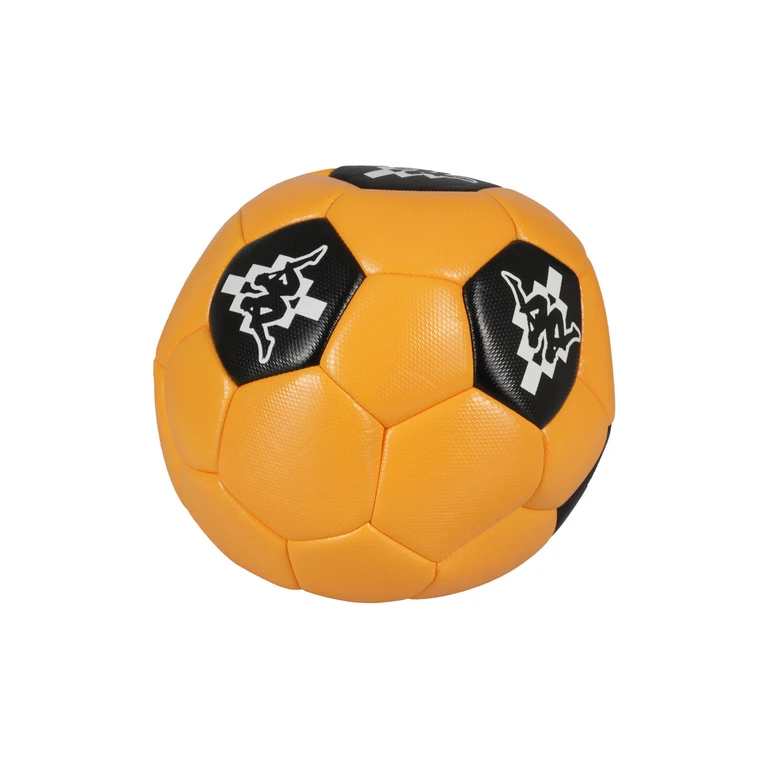 Marcelo Burlon Kids Kappa Soccer Ball Yellow & Orange Gomma Object