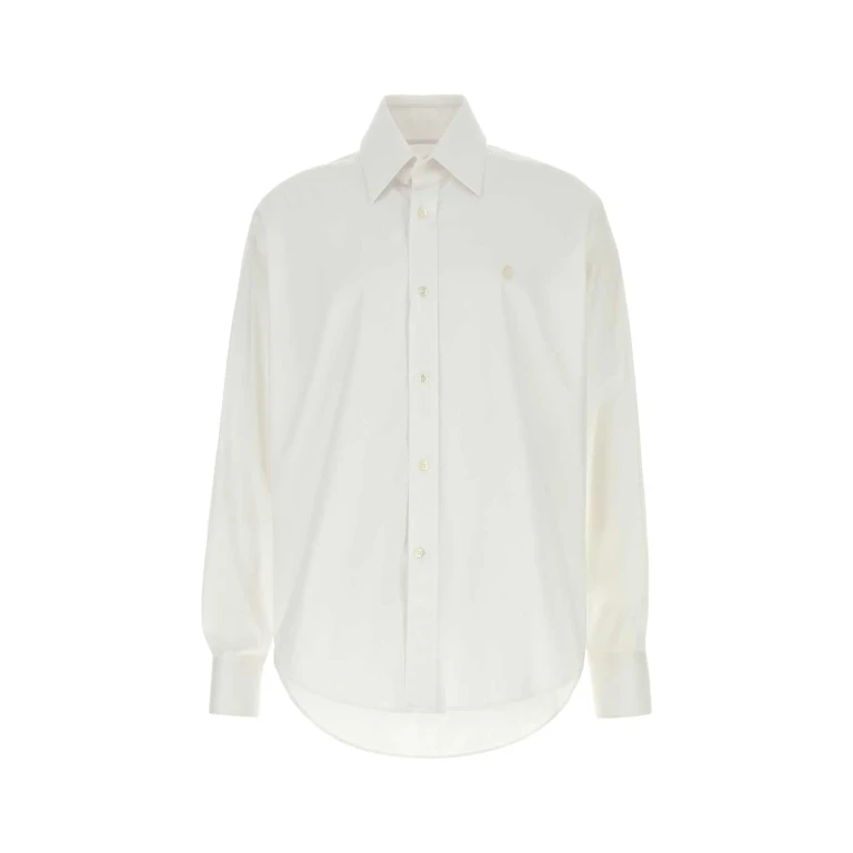 프라다 코튼 포플린 셔츠