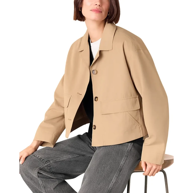 Whistles Short Trench Coat