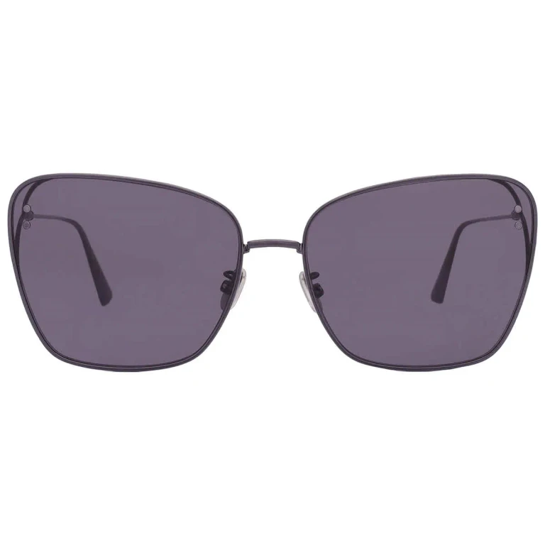 Dior MISSDIOR B2U Grey Butterfly Ladies Sunglasses CD40095U 08A 63