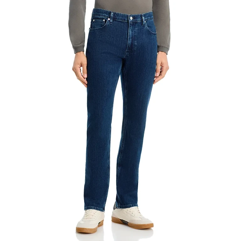 Frame L'Homme Modern Straight Fit Jeans in Freetown Blue