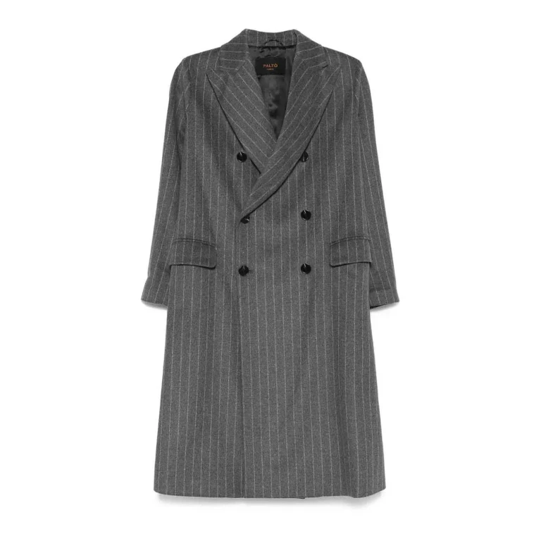 Manteau Au Genou - Gris (B51PDARIAGESGGWH)