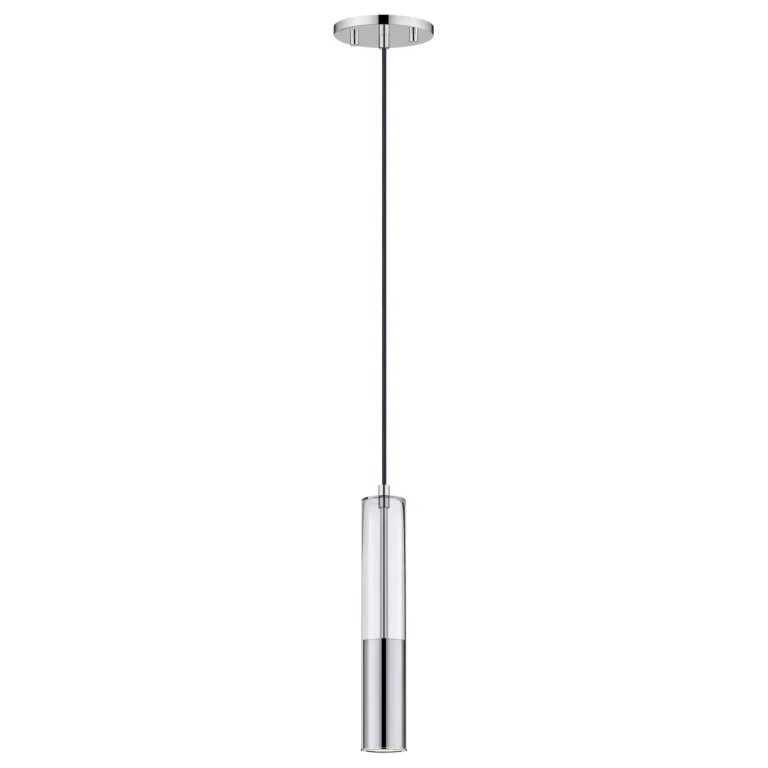 Polished Chrome LED Pendant from the Torch Collection