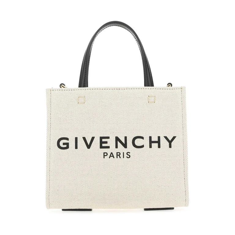 Ivory Canvas Mini G-Tote Handbag 255 Borse A Mano - Women
