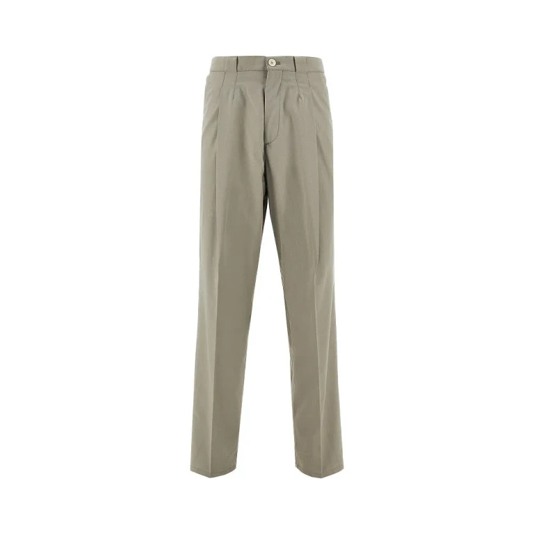 BRUNELLO CUCINELLI Cotton pants with dart Man 50