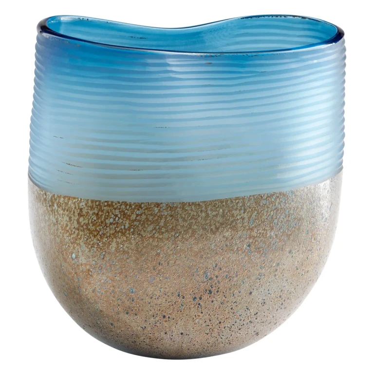 Medium Europa Vase in Blue And Iron Glaze