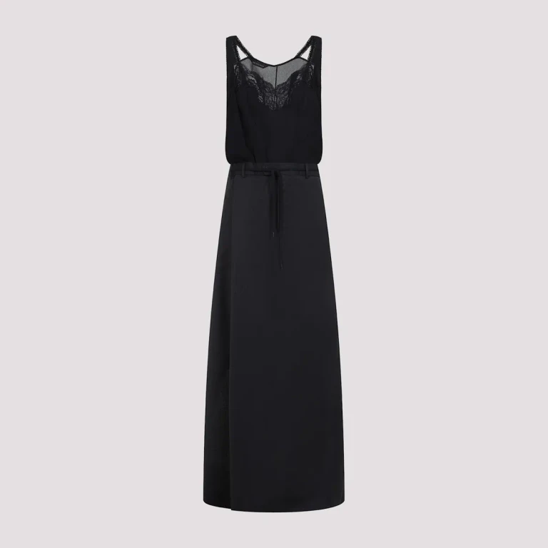Balenciaga Patched Slip Dress