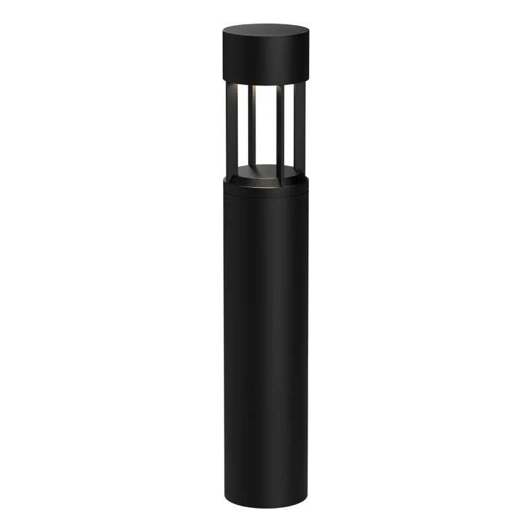 Black LED Exterior Bollard from the Novato Collection