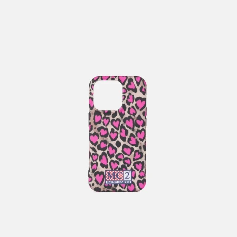 MC2 Saint Barth Cover For Iphone 14 Pro With Animalier Print