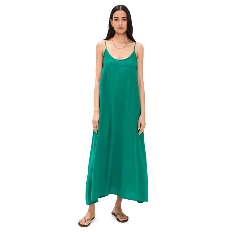 Natalie Martin Collection Heather Maxi Dress Solid Lawn XS